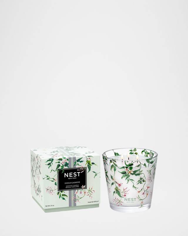 Indian Jasmine Specialty 3-Wick Candle, 600 g